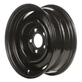 00937 Chevrolet 196743151427 Refinished 15in Black Steel Wheel Fits 1971-1986 C10 Pickup