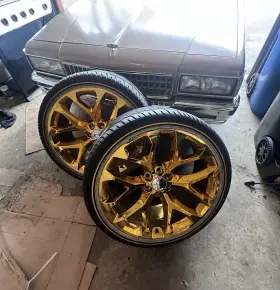 Chevrolet 403295580492 4 Wheels With Vogue Custom Built Radial Tires Chevrolet 403295580492 4 Wheels With Vogue Custom Built Radial Tires