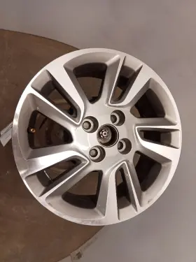 560-05605 Chevrolet 15x6 Wheel Rim Aluminum 5 Angled Split Spoke From 2015 Spark 9839733