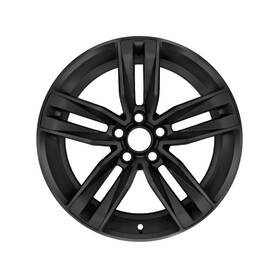Chevrolet 84067166 20x9.5 5 Double Spoke Refurbished Rear Aluminum Wheel Painted Black 560-05765