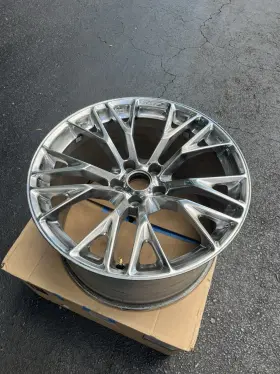 84162956 Chevrolet 2014-2019 Corvette C7 Z06 20x12 Rear Wheel Rim Chrome Oem Gm