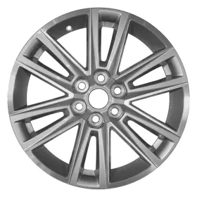 84353722 Chevrolet Refurbished Machined And Painted Flat Gray Silver Aluminum Wheel 18 X 7.5