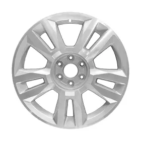 9508650 Chevrolet 22x9 5 Double Spoke Used Aluminum Wheel Machined And Painted Silver