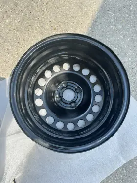 Ft16-ft22 Chevrolet 95192359 Spark Wheel 15x6 Steel Black Oem Used