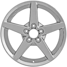 Whl-5208 Chevrolet 9596950 18x8.5 5 Spoke Used Front Aluminum Wheel Metallic Polished