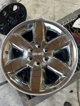 9597598 Chevrolet 2009-2011 Gmc Chrome Sierra 1500/ Denali/yukon Oem 20 Inch Chrome/clad Wheel-9597598