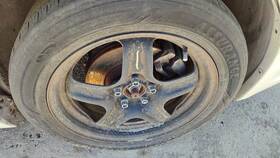 Chevrolet 9597624 2008-2012 Chevy Malibu 17ft Steel Wheel Oem Factory 5 Spoke Rim #1