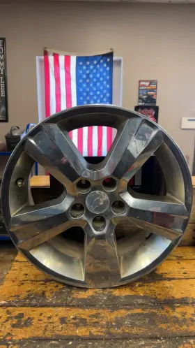 9597750 Chevrolet 2010-2012 Chevy Malibu 17x7 Aluminum Wheel 5 Single Spokes Chrome Opt Rtn