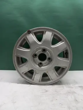 96414869 Chevrolet 2004-2008 Aveo Aluminum 14x5.5 Rim Wheel Used With Scratches Oem