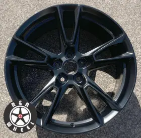 5875 Chevy 5872 Camaro 2019-2023 Factory Oem Wheel 20x9.5 Rim Satin Black #r