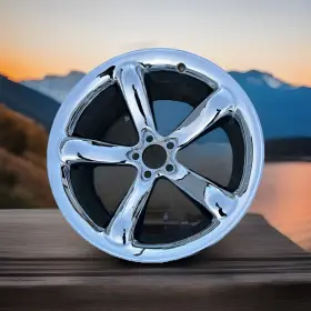 04865347aa Chrysler 97-02 Plymouth Prowler Single 20x10 Rear Wheel 5-spoke Chrome Oem
