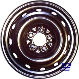 560-02153 Chrysler 4766332aa 16x6.5 12 Hole Refurbished Steel Wheel Painted Black