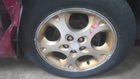 Chrysler 560-02099a Wheel 16x6-1/2 Convertible 5 Hole Brushed Fits 97-00 Sebring 1867251rim