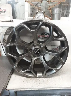 560-02539a Chrysler Wheel 20x8 Alloy 7 Y Spoke Painted Hyper Black Fits 15-18 300 1581305