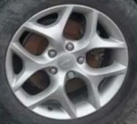 560-02649 Chrysler 2019-2020 Pacifica Oe Wheel Road 18x7-1/2 5 Y Spoke Silver Opt Wpw