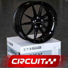 Circuit Performance Cp35j880gb-40 1 Cp35 18x8 5x114.3 40 Gloss Black Wheel Fits Honda Accord Civic Crv