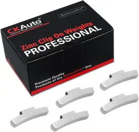 005150 Ckauto Mc Style Zinc Clip On Wheel Weights 1.5oz Coated 1.5 Upgraded Gray