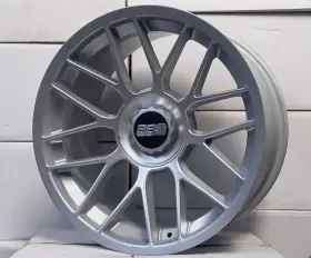 Chw-005silver Classic Hero Parts 17 Inch Bbs Rc Style Wheels 4x100 5x100 Bmw E30 Vw Gti Jetta R32 Gli 325i 318is