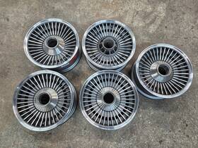 Corvette America 22966 1964 1965 1966 C2 Reproduction Knock Off Wheel Set