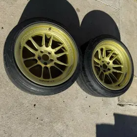 Xt206r-1811-8-5x114.3-gmml Cosmis Racing Xt-206r Gold 18x11 8 5x114.3 73.1 Cb Pair Tires Nitto Nt555 G2