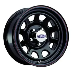 1527418565b Cragar Black D Window Wheels