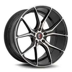 C42-20101143873bmf Curva 1 New 20x10 C42 Gloss Black Machine Face 5x114.3 Et38 Wheel/rim