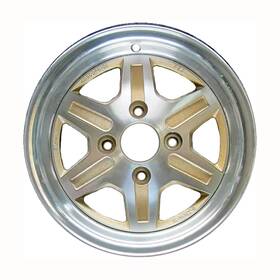 Datsun 196743113319 Refurbished 14x6 Painted Gold Wheel Fits 1981-1983 280zx 560-62142