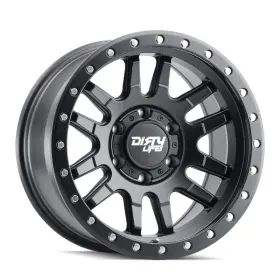 9309-7973mb12 Dirty Life 17 Inch Canyon Pro Matte Black Wheel 17x9 5x127 -12mm