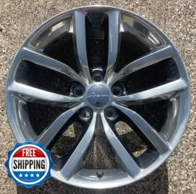 2543 Dodge Charger 2015 2016 2017 Factory Oem Wheel 18 Inch Rim Polished/grey #b