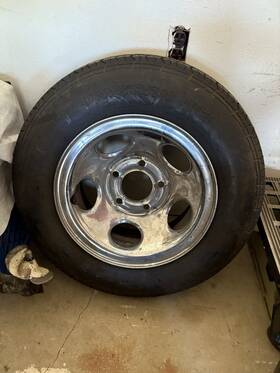 Dodge 52039100 15x7 Pickup Van Ramcharger Chrome Steel Wheel 1993-1998