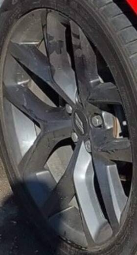 Dodge 560-02213b 2022 Challenger Oe Wheel 20x11 5 Spoke Y Gray Granite Opt Whe
