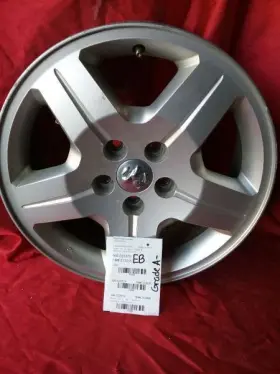 560-02287b Dodge Wheel 17x6-1/2 Aluminum Painted Silver Fits 07-09 Caliber 782901