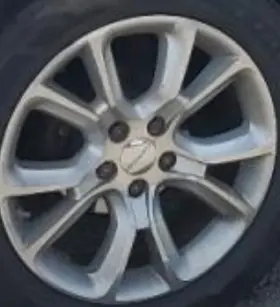 560-02435 Dodge 2012 Avenger Oe Wheel 18x7 10 Spoke Silver