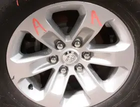 560-02721a Dodge 2024 Ram 1500 Oe Wheel New Style 6 Lug 18x8 Road Spoke