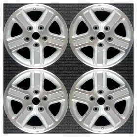 560-2265 Dodge 2265 Set 2006 2008 2010 Ram 1500 Dakota Oem Machined Silver Wheels Rims