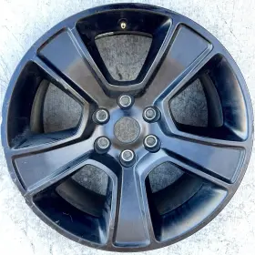 5yd551staa Dodge 2019-2025 Ram 1500 20 Inch Wheel Rim Factory Satin Black Oem Has Some Rash