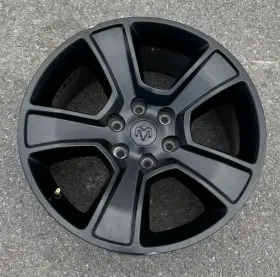5yd55trmaa Dodge 2020-2024 Ram 1500 2723 Wheel 20 X 9 5 Spoke Rim Black Painted
