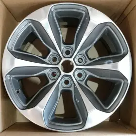 5yd601z3aa Dodge 1 Wheel Rim For 1500 Pickup Recon Oem Charcoal Polished