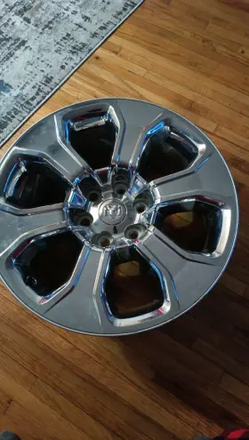 6gd77trmaa Dodge Ram 1500 20 Inch Chrome Clad Wheel 6 Lug 2019-2023 Factory Oem