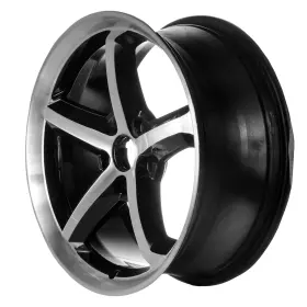 82209999ab Dodge 18x7.5 5 Spoke Refurbished Aluminum Wheel Polished And Painted Black 560-02423