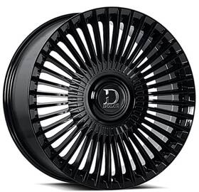 Dolce Luxury Wheels Trento-241036gb 24 Inch Gloss Black Trento Fits 2021 Gmc Sierra Denali Ultimate 6x5.5