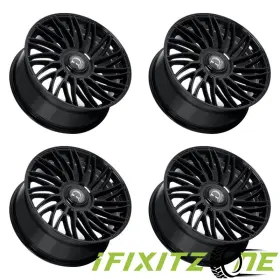 Sesto-229536gb Dolce 4 X Sesto Gloss Black Wheels 6x135/6x139.7 22x9.5 35et Luxury Rims