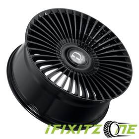 Dolce Trento-209000gb Luxury Trento 20x9 20mm Glossy Black Wheel 20 Inch Rim New