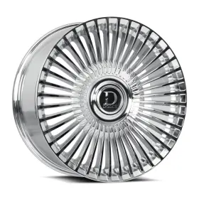 Trento-229500c18 Dolce Luxury Trento Rim 22x9.5 6x139.7 Offset 18 Chrome Quantity Of 1