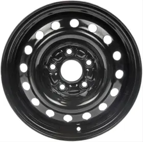 939-147 Dorman Direct-fit Wheel 15x6.5 5x4 1/2 Steel 2pc Blk Gloss Each