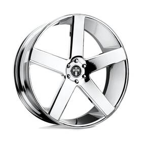 Dub 1-piece S115229589 31 1pc Wheels Rim S115 Baller 22x9.5 6x135 Et31 87.1cb Chrome Plated