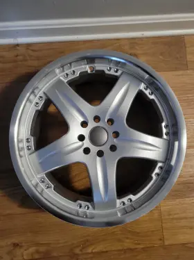 3927518 Emr 5 Spoke 19.5 Inch Rims 4x100 And 5x100 2 Pattern Complete Set
