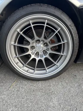 36581056530sp Enkei Nto3 M 18x10.5 5x114.3 Hyper Silver 30 Offset Alloy Wheel