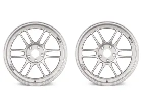3796806538sp Enkei 2x Rpf1 Wheels 16x8 / 5x114.3 Et 38 Cb 73 Silver