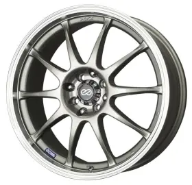 409-875-12sp Enkei J10 18x7.5 Inch Alloy Wheel With 5x100/114 Bolt Pattern And Machined Lip